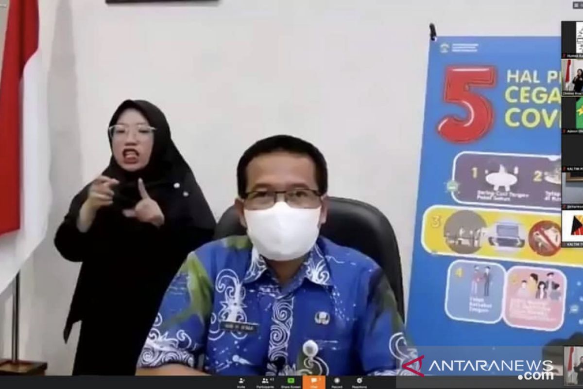 Pasien sembuh COVID-19 di Kalimantan Timur bertambah 144 kasus