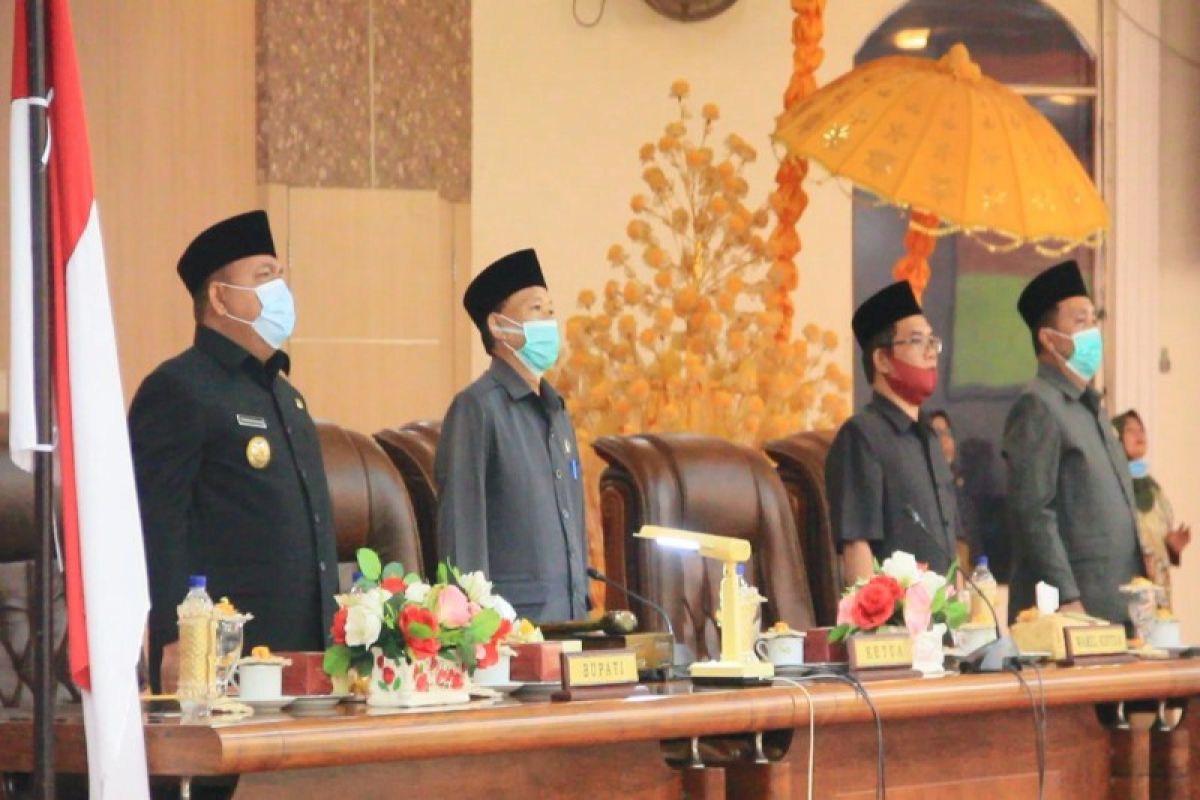 Bupati dan Ketua DPRD Langkat tanda tangani kesepakatan KUA-PPAS