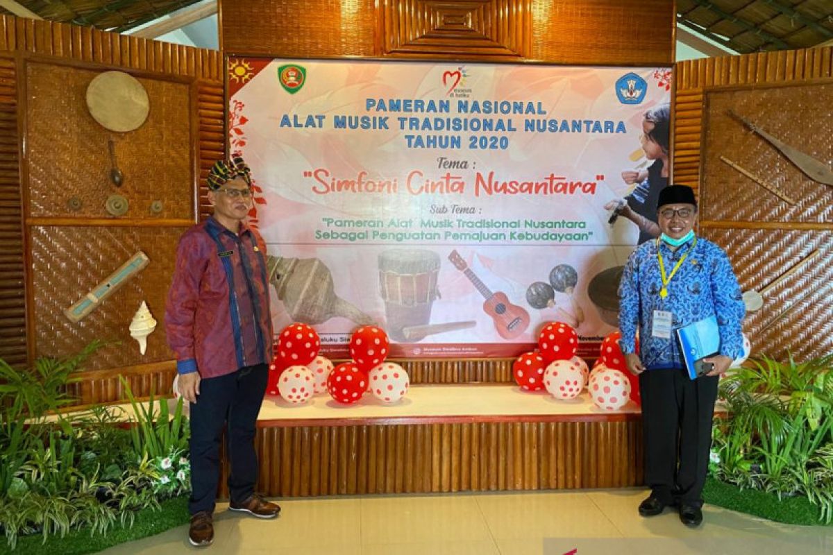 Sultra pamerkan alat musik tradisional ajang nasional di Ambon