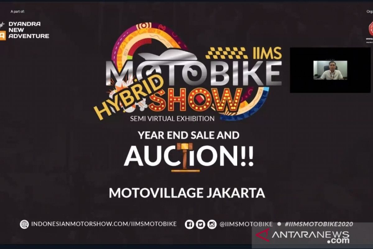 IIMS Motobike Hybrid Show hadirkan lelang produk harga terjangkau