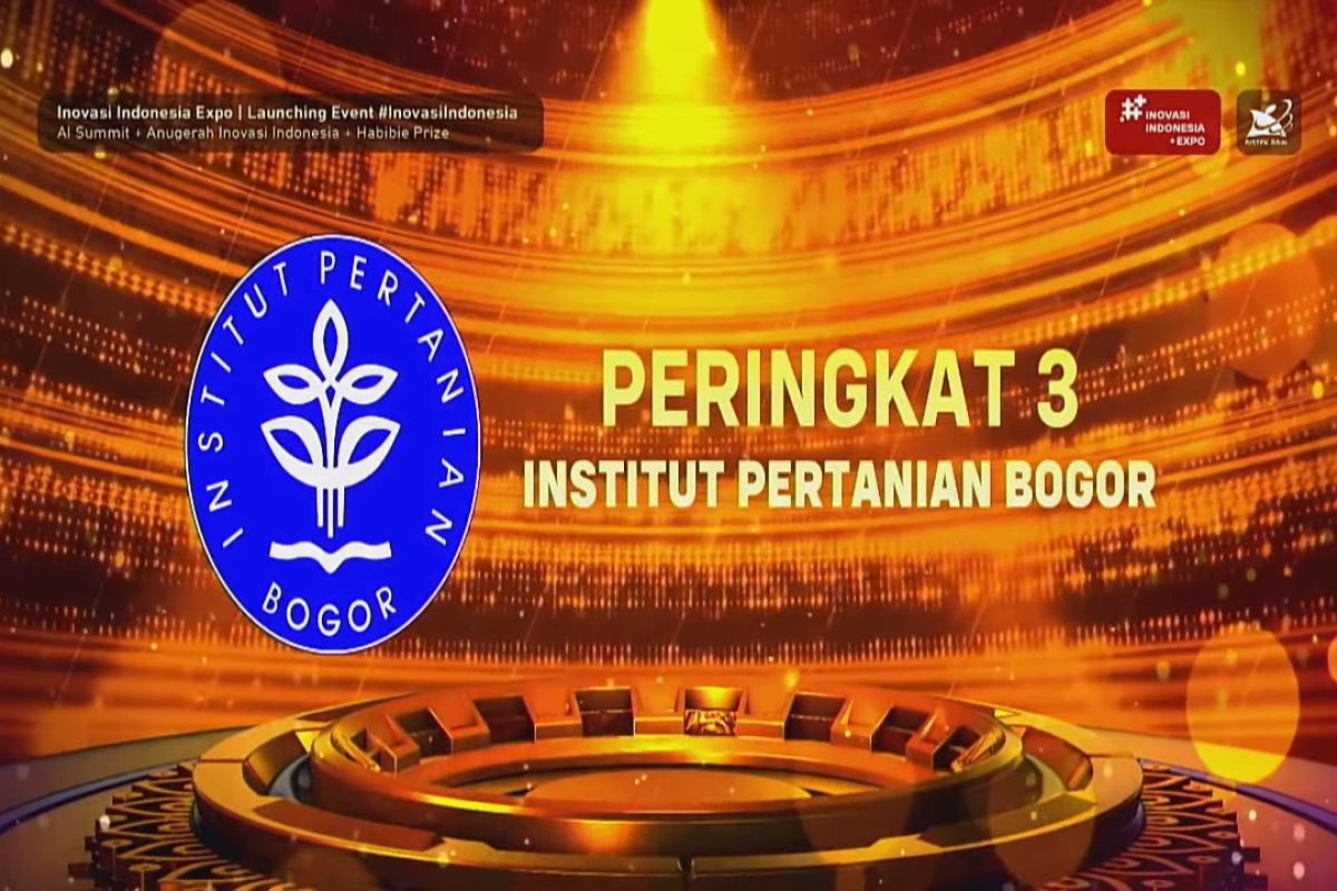 IPB raih perguruan tinggi terinovatif 2020 versi Kemristek/BRIN