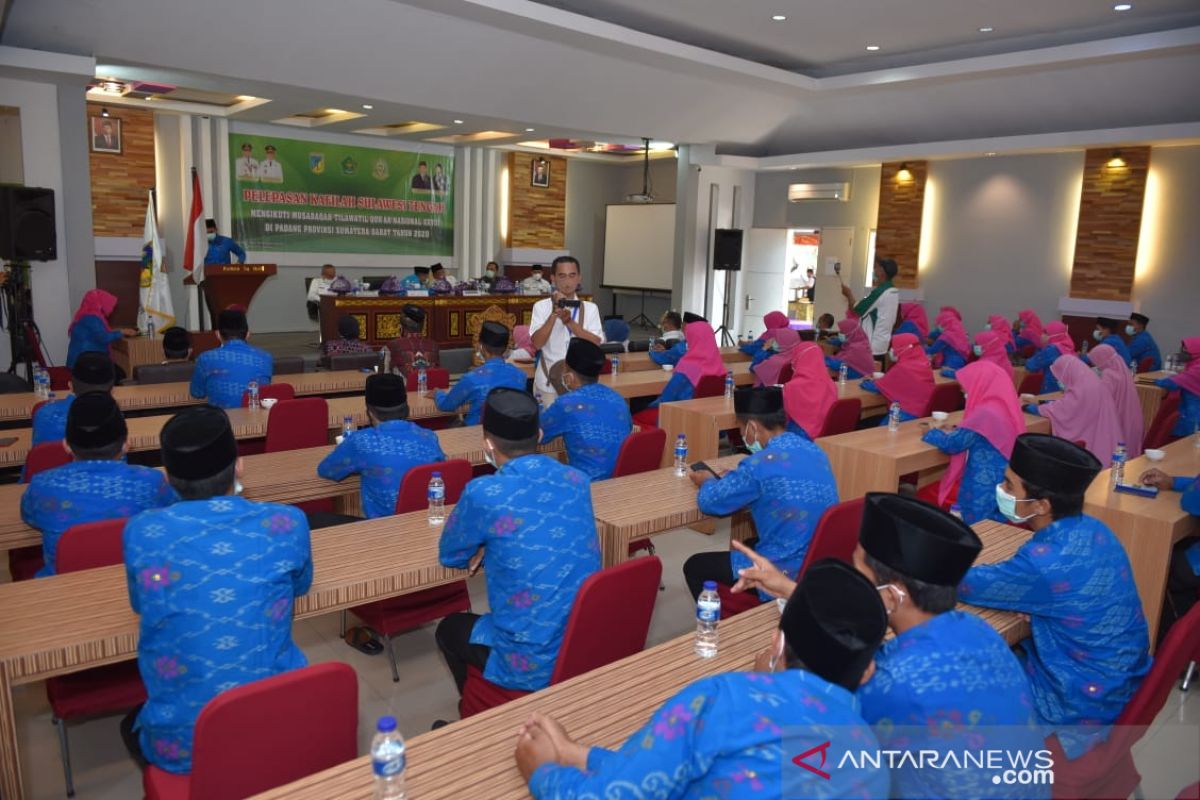 44 kafilah Sulteng siap berkompetisi di MTQ Padang