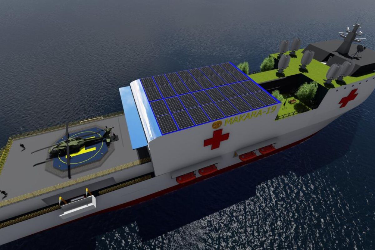 Kapal ambulans dan rumah sakit UI juara lomba desain inovasi kapal kesehatan