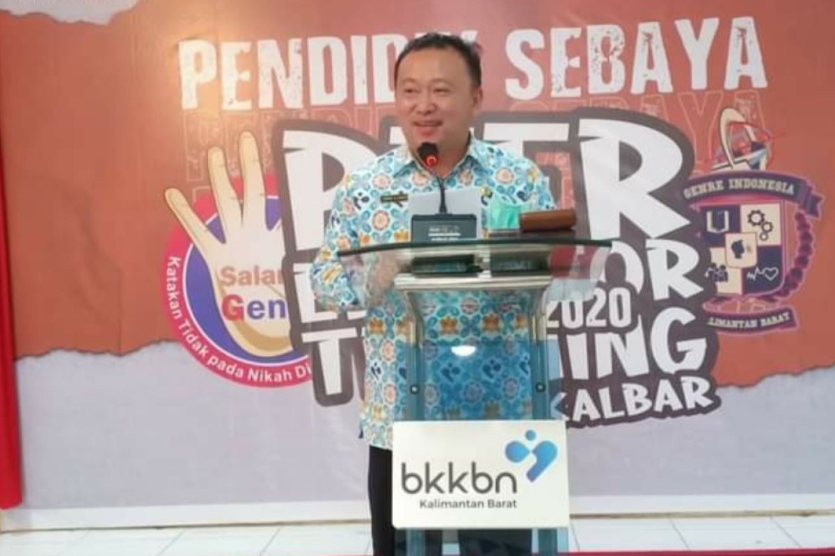 BKKBN Kalbar: PIK-Remaja wadah pembinaan ketahanan generasi muda