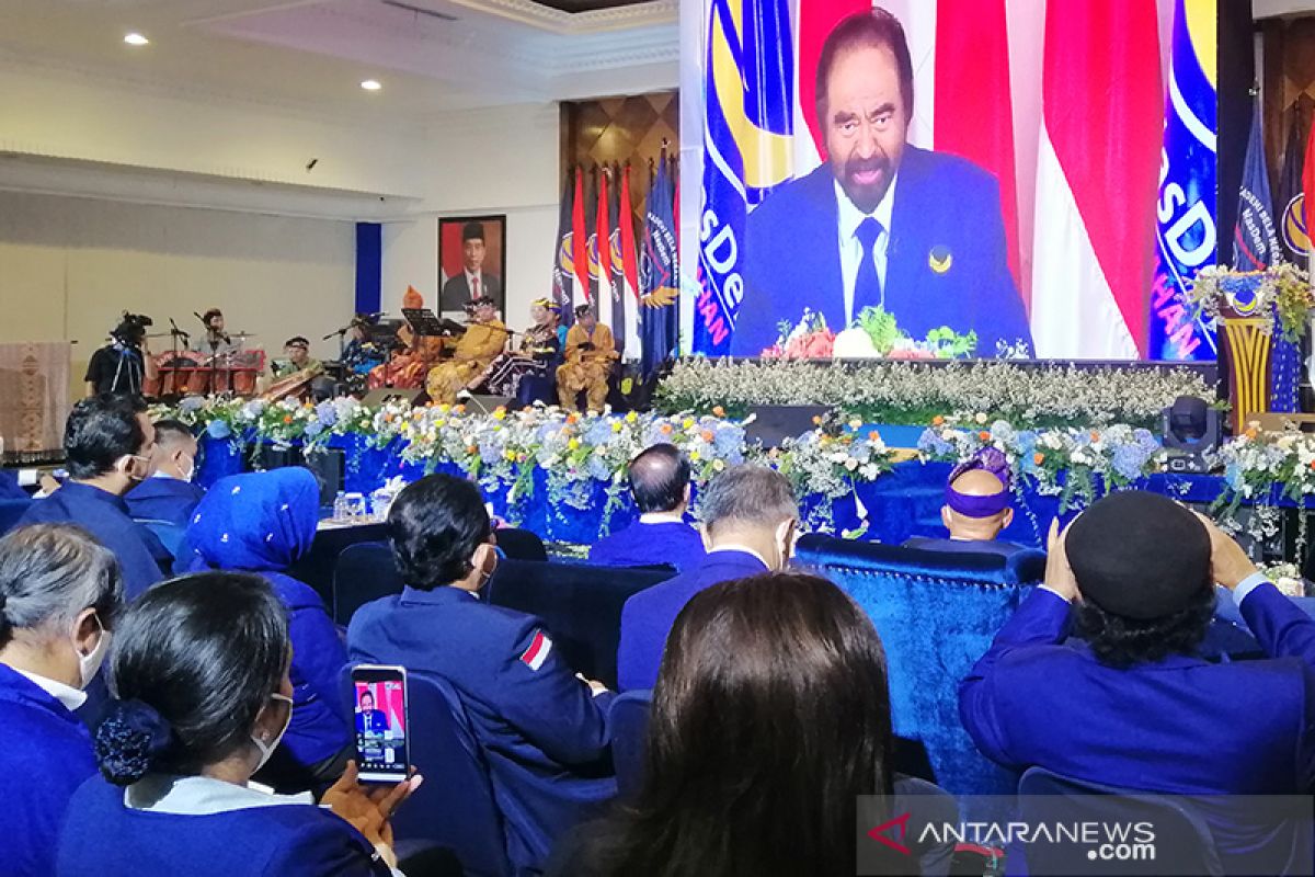 HUT NasDem, Surya Paloh dorong terciptanya politik yang sehat