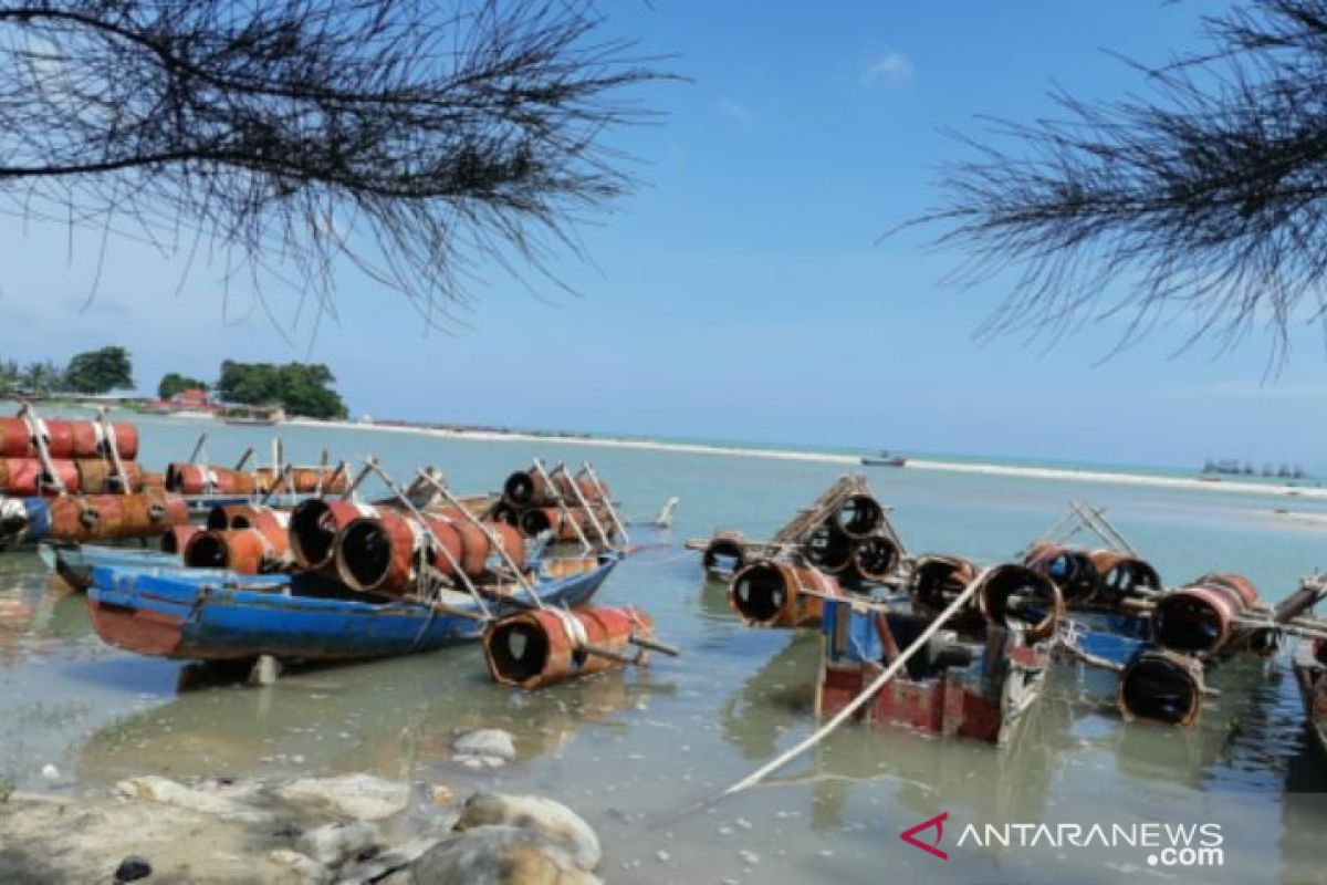 PT Timah berdayakan nelayan Desa Rebo buat rumah ikan