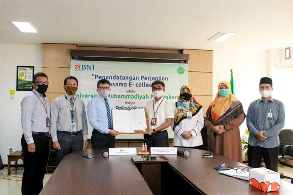 UM Palangkaraya dan BNI bekerjasama manfaatkan sistem E-Collection