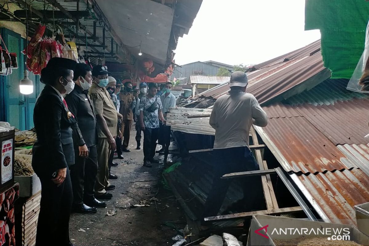 Singkawang segera renovasi Pasar Beringin yang ambruk