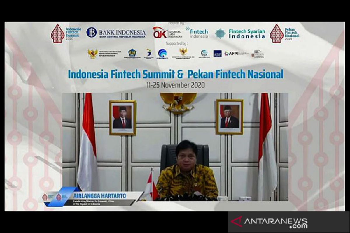 Airlangga: "Fintech" Indonesia diprediksi tumbuh tercepat di ASEAN