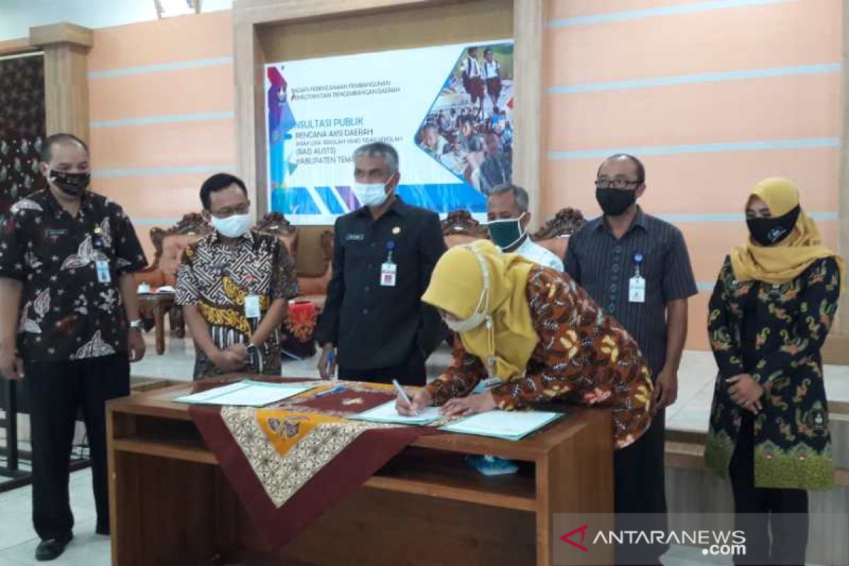 Temanggung serius tangani anak usia sekolah tak sekolah