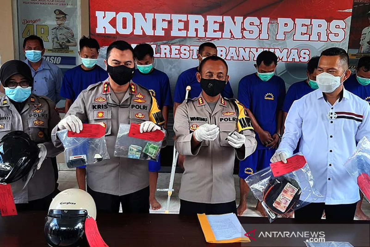 Polresta Banyumas ungkap sindikat pencurian sepeda motor