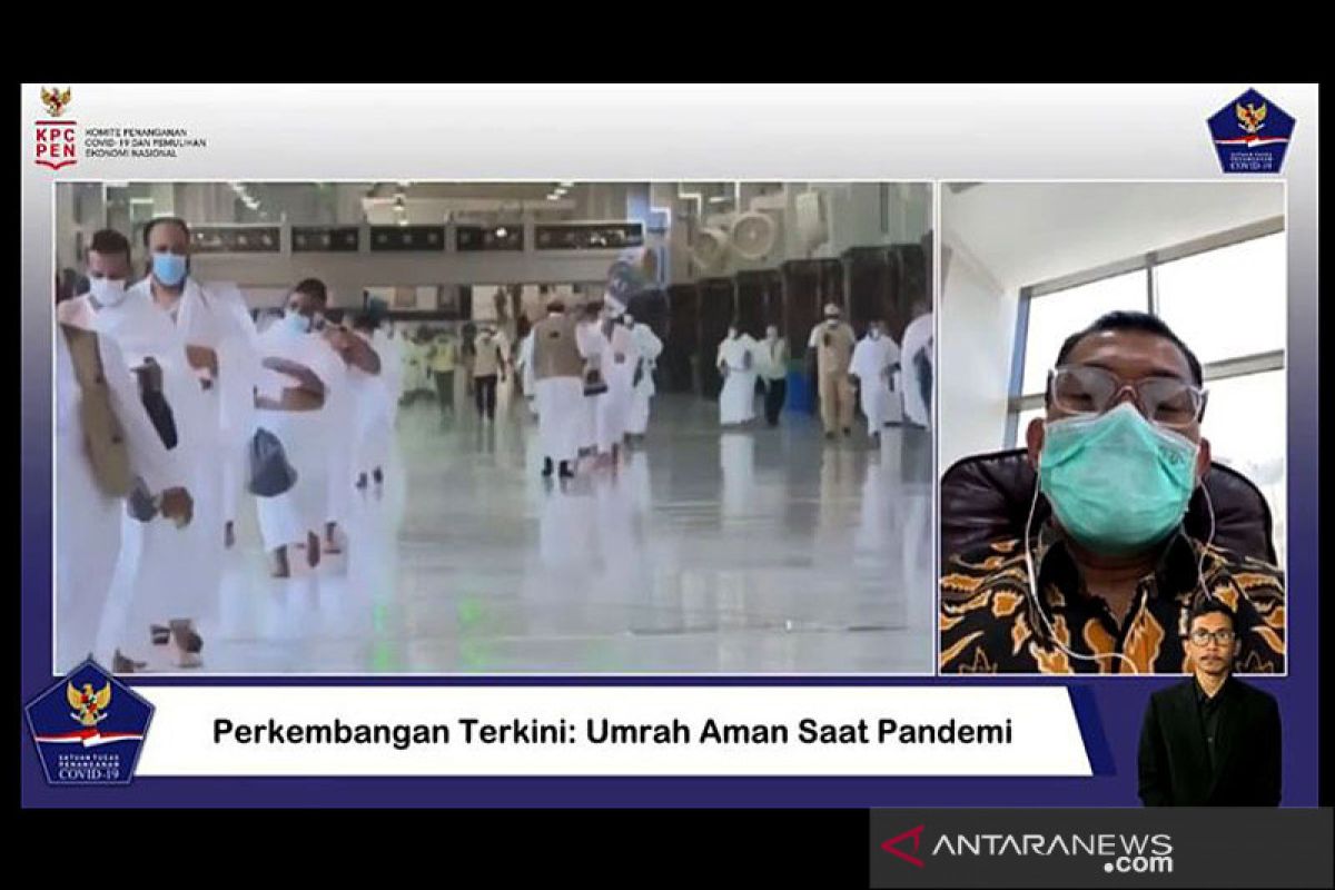 Kemenag sebut jamaah umrah positif COVID-19 ditangani pihak Saudi