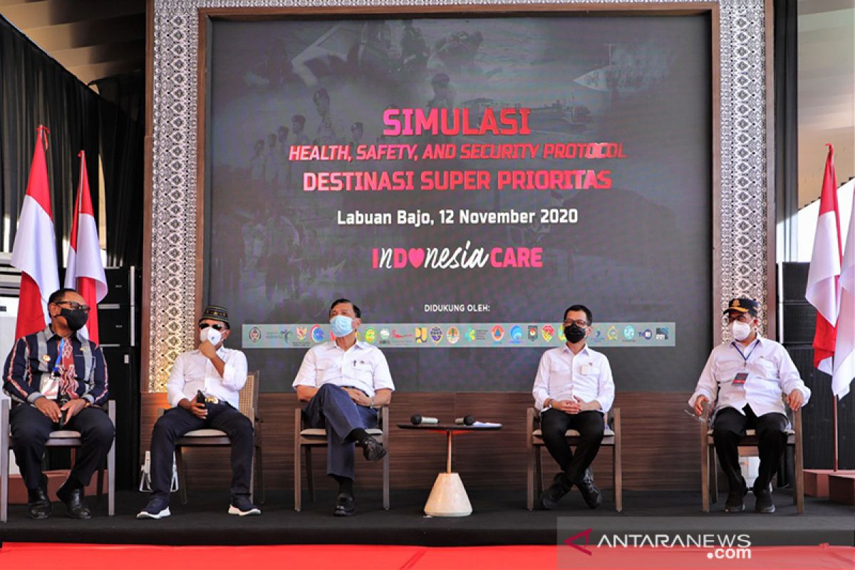 Luhut usul simulasi protokol 3K dilaksanakan di Mandalika