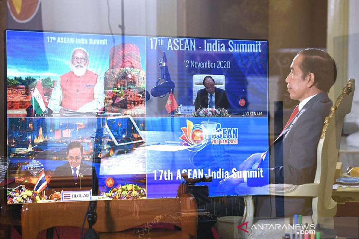Presiden Jokowi: Kemitraan ASEAN-India tingkatkan kerja sama kesehatan