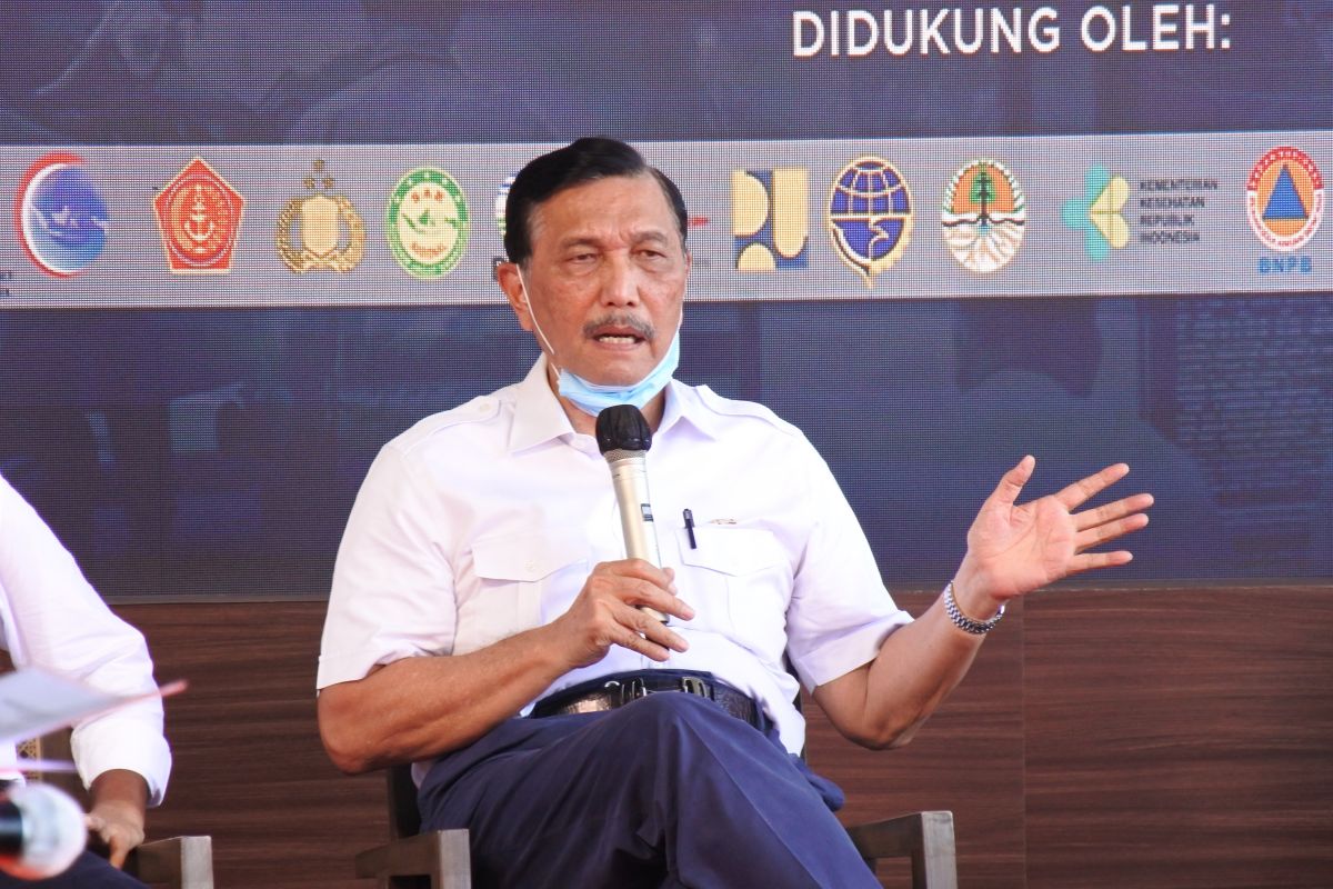 Luhut apresiasi simulasi protokol 3K di Labuan Bajo