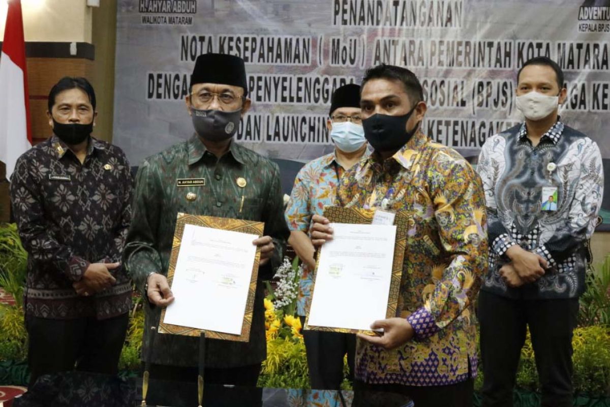 Pemkot Mataram mendaftarkan ribuan GTT-PTT jadi peserta BPJAMSOSTEK
