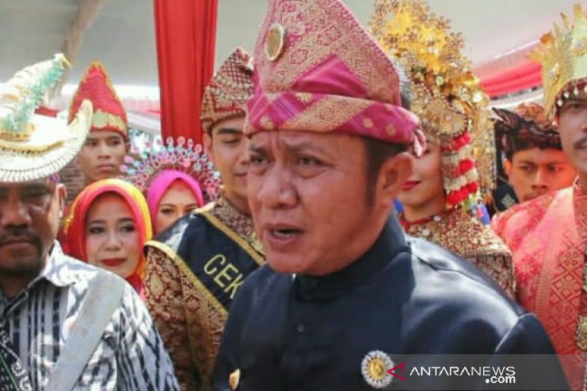 Gubernur Sumsel  wajibkan gedung gunakan simbol tanjak