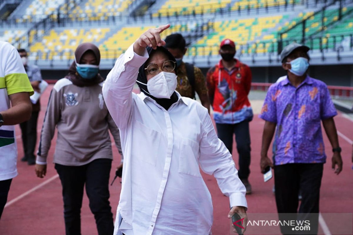 Sesusai standar FIFA, kebutuhan utama Stadion GBT Surabaya rampung