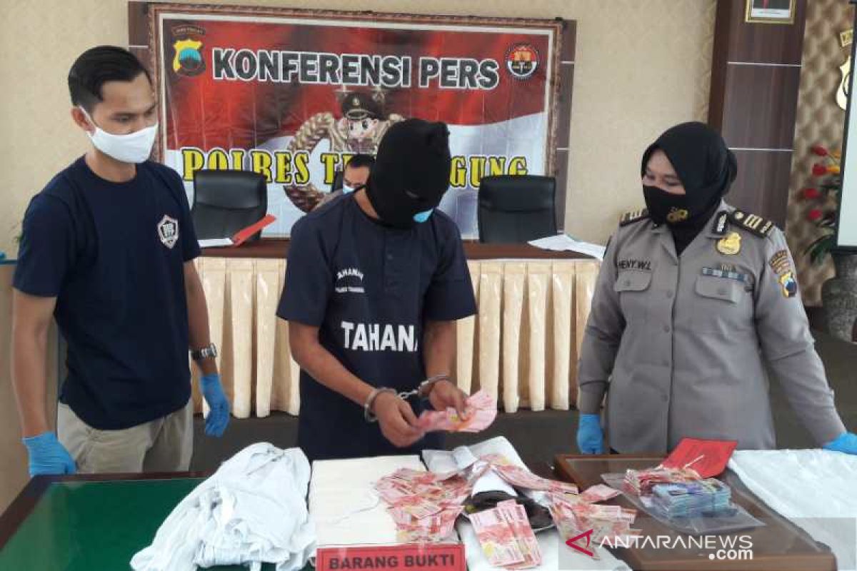 Polres Temanggung tahan pedagang sayur "pengganda uang"