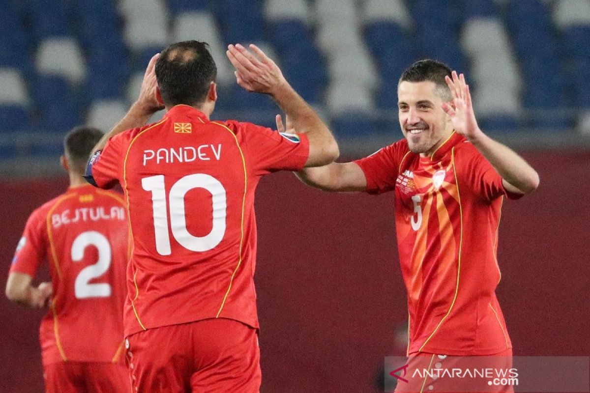 Pandev antar Makedonia debut di putaran final EURO