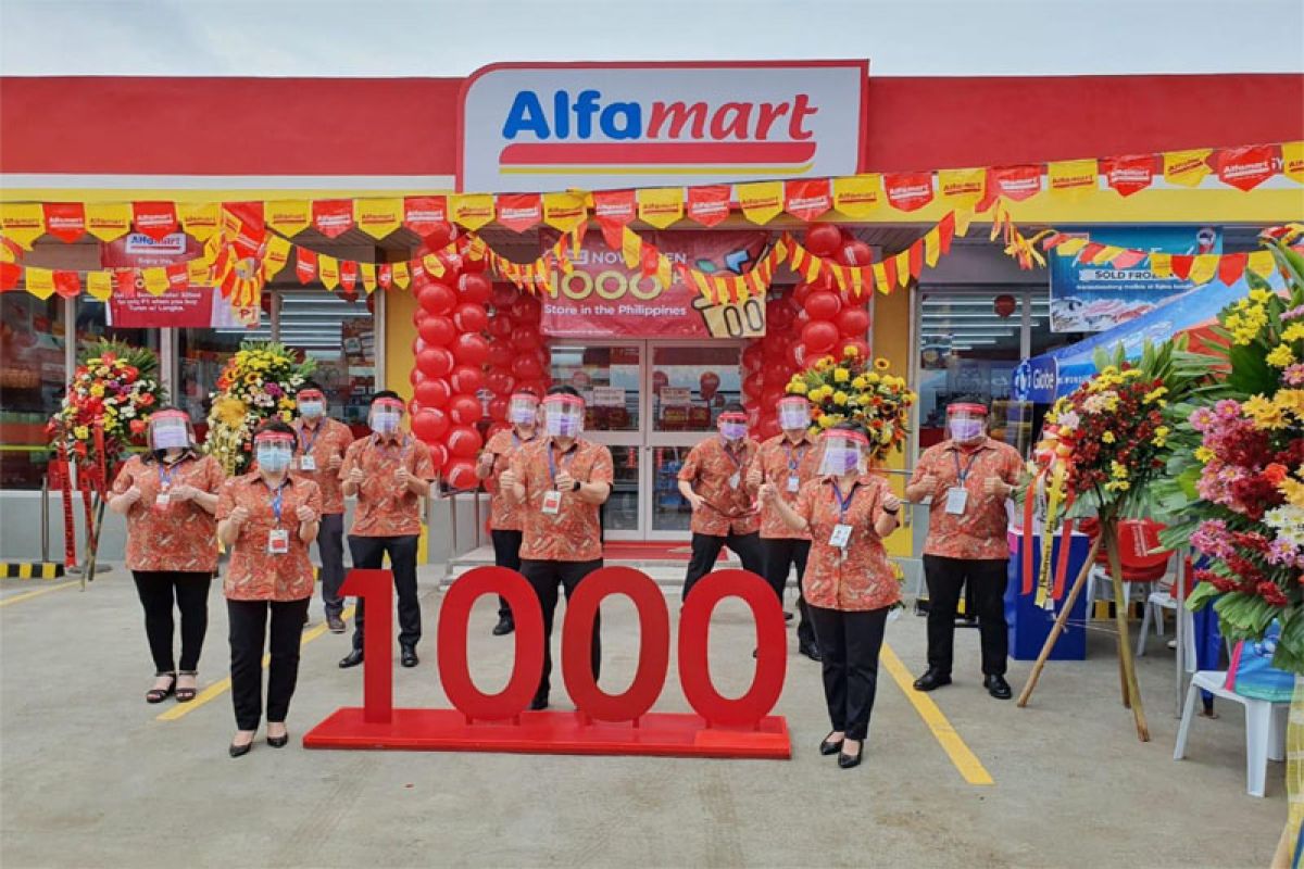 Alfamart Resmikan Gerai ke-1.000 di Filipina