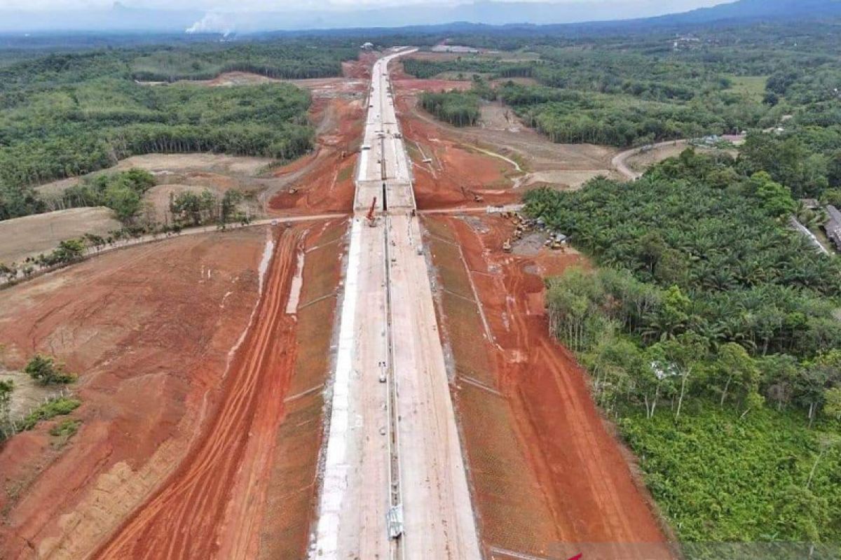 Hutama Karya: Jalan Tol Bengkulu-Sumsel tersambung 6,4 km
