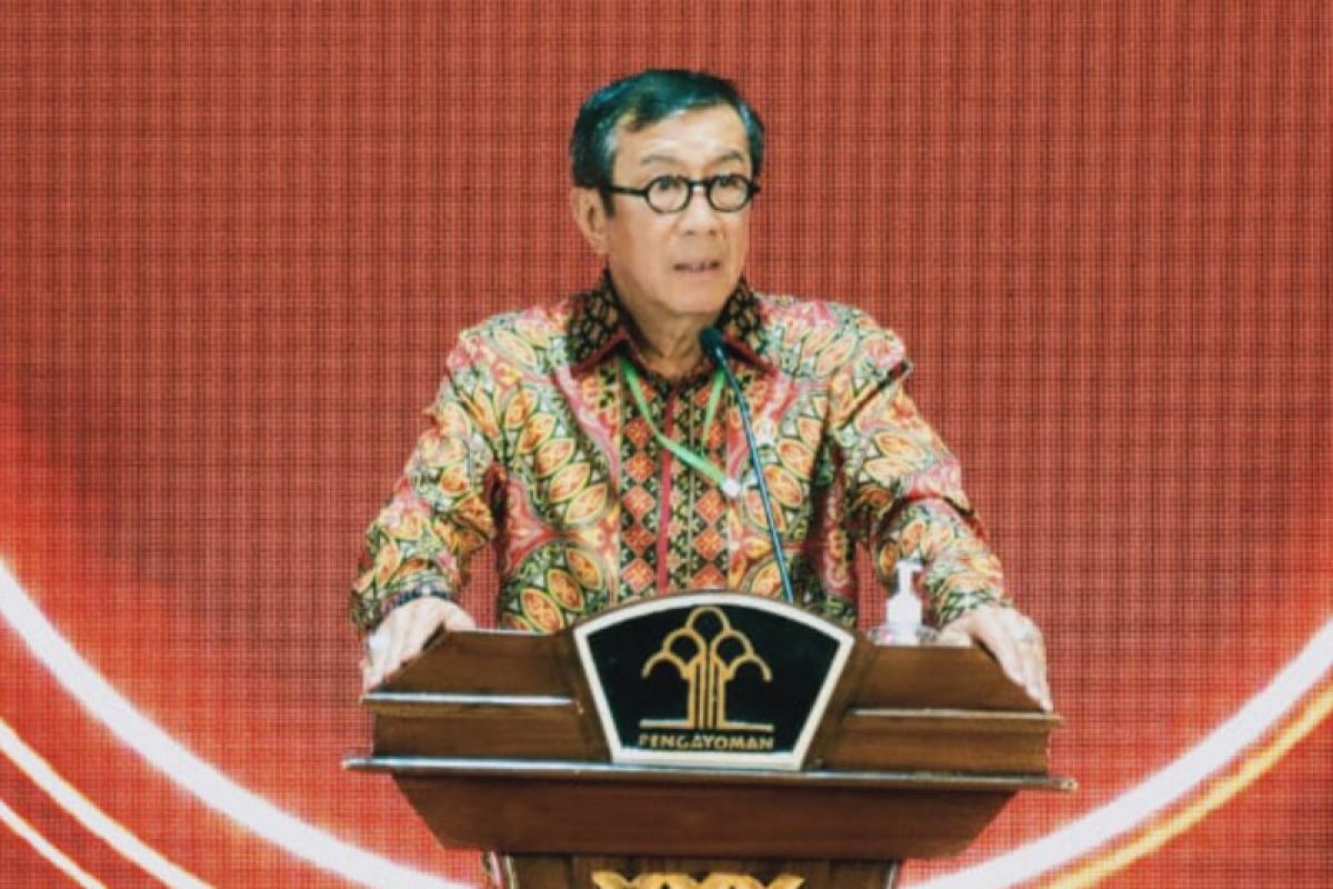 Yasonna dorong ASN Kemenkumham kembangkan pola pikir digital