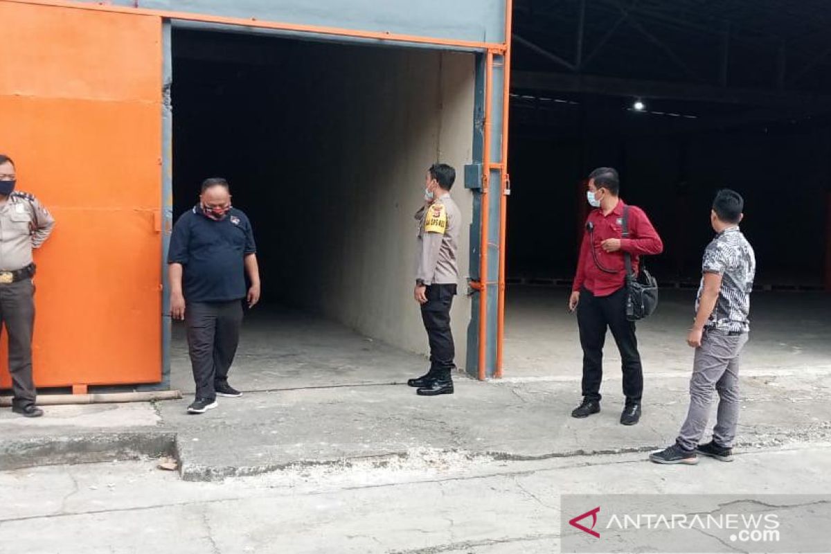 Kapolres Serang Kota Tinjau Gudang KPU Kabupaten Serang