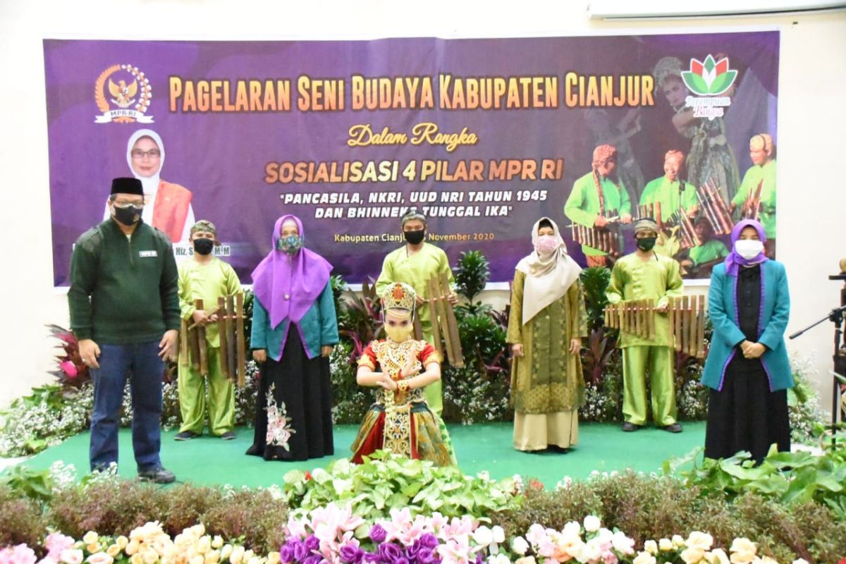 MPR sosialisasi Empat Pilar lewat seni calung