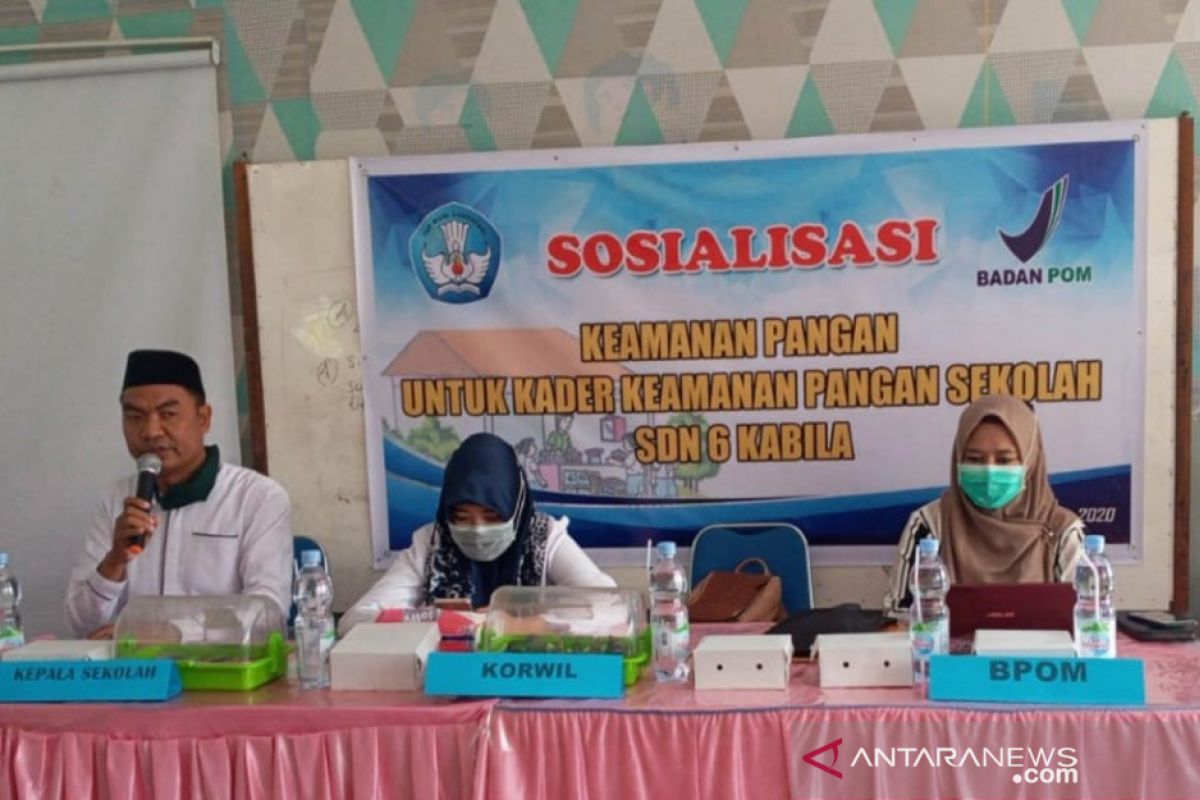 BPOM ingin wujudkan kemandirian keamanan pangan sekolah di Bone Bolango