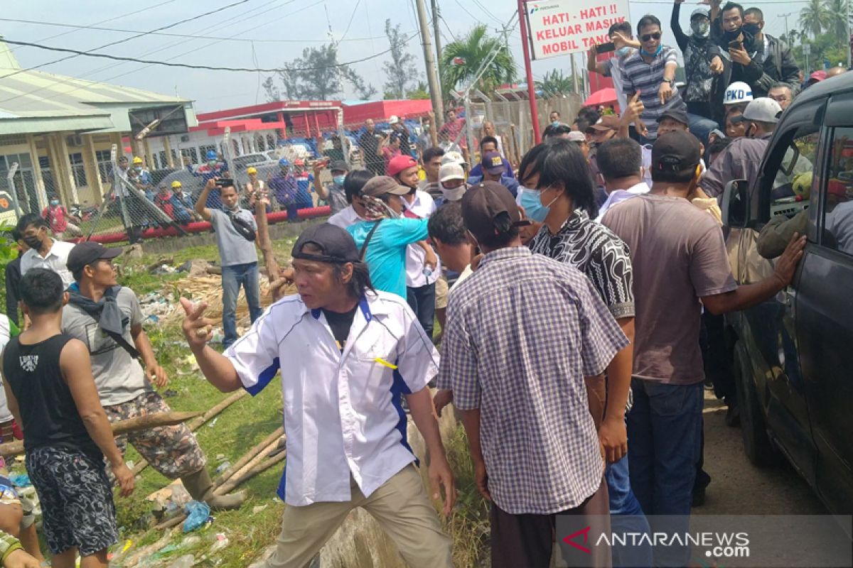 Pemagaran lahan Pelindo di Bengkulu diwarnai ricuh