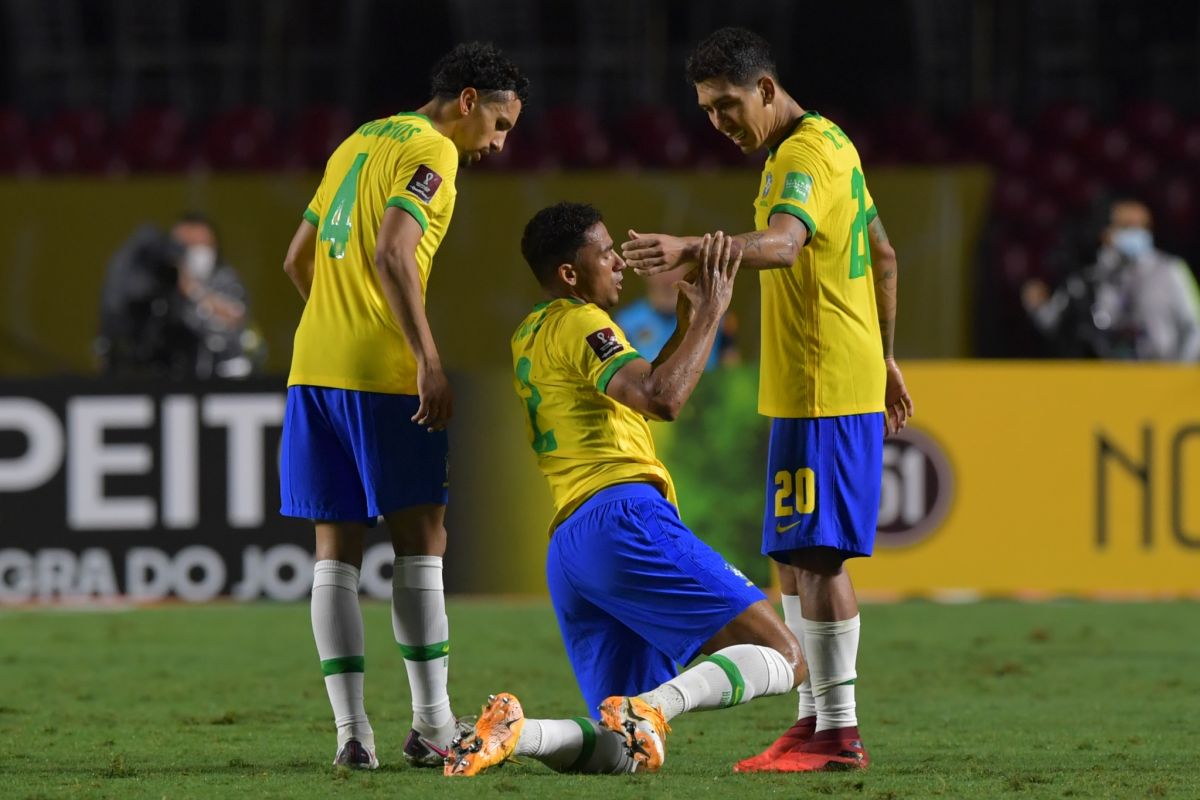 Gol tunggal Firmino bawa Brazil  raih kemenangan atas Venezuela