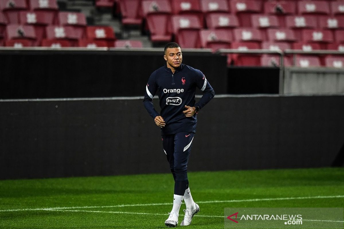 Prancis hadapi Portugal tanpa Mbappe