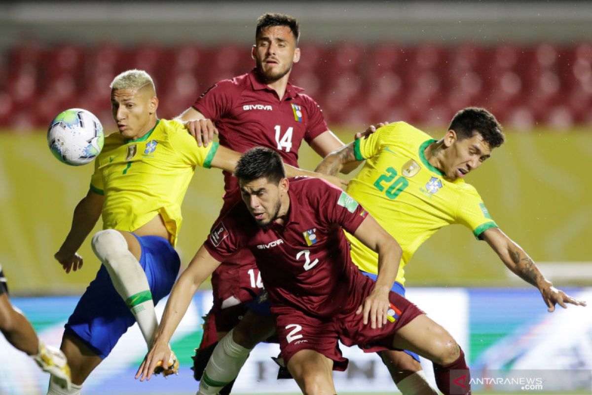 Brazil bersiap "perang" laean Uruguay usai atasi Venezuela 1-0