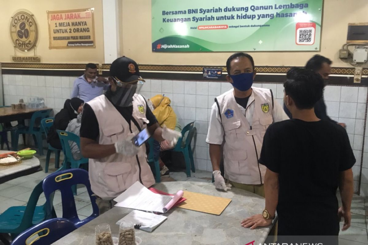 683 warga tak pakai masker terjaring razia Prokes di Aceh