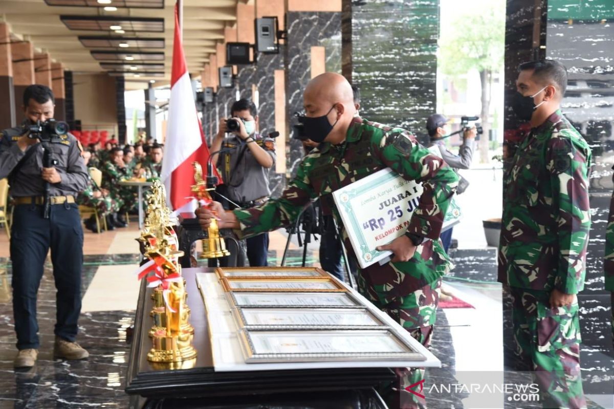 Dandim Tenggarong Harumkan Kodam VI Mulawarman