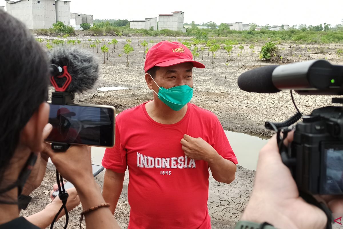 Kelola Demplot, Desa Muara Adang Ingin Contohkan Tambak Ramah Lingkungan