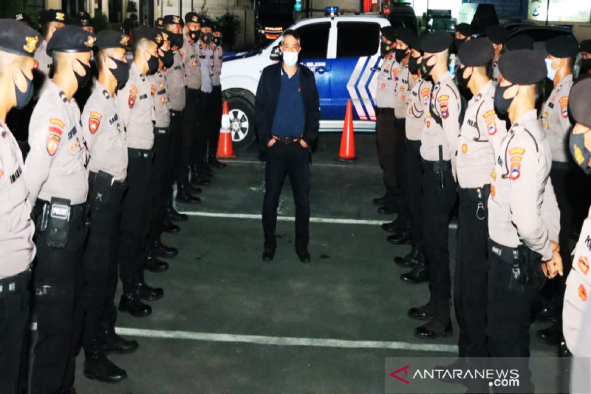 Kapolresta Banjarmasin bentuk Peleton Tangkal gangguan Kamtibmas jelang Pilkada