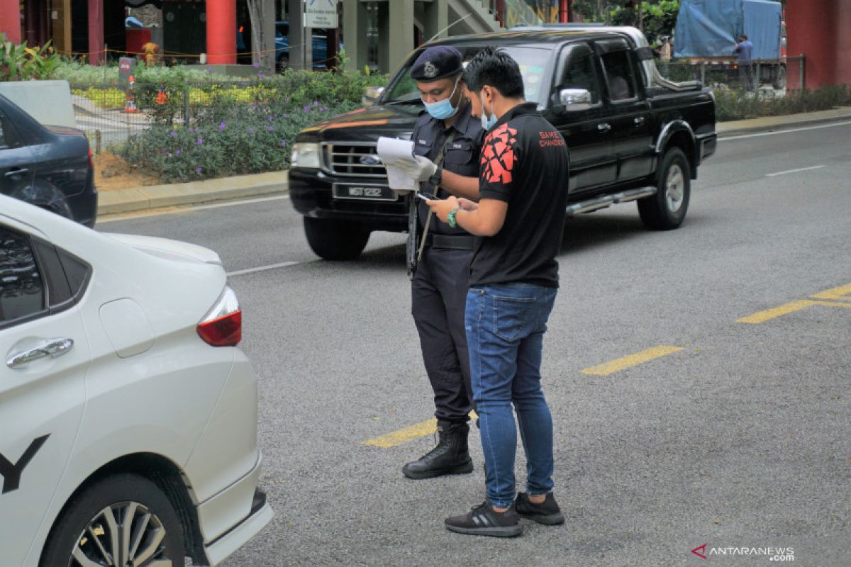 Langgar pembatasan sosial, 502 orang ditahan di Malaysia