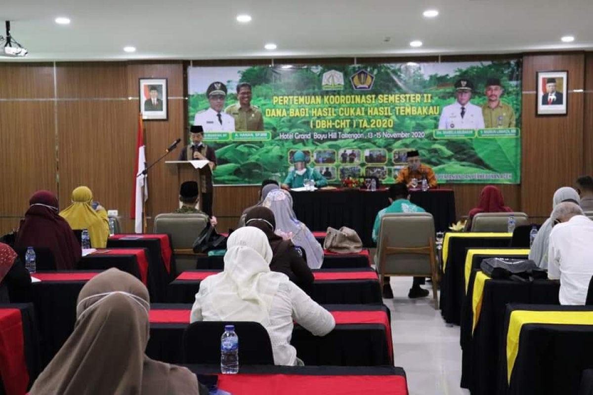 Pemerintah Aceh bahas DBH Cukai hasil tembakau di Takengon