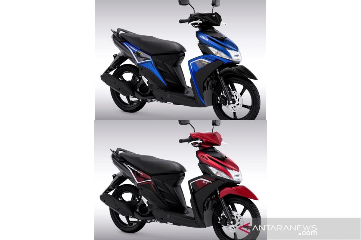 Intip empat warna baru skutik Yamaha Mio M3