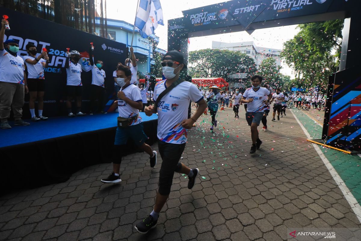 Lomba lari dan bersepeda virtual dorong masyarakat giat berolahraga