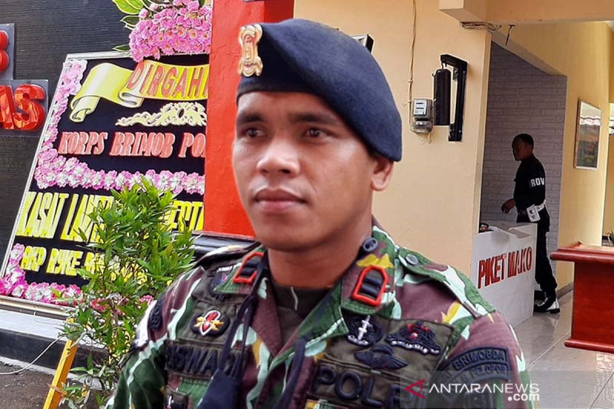 Personel Brimob Banyumas  wajib patuhi protokol kesehatan