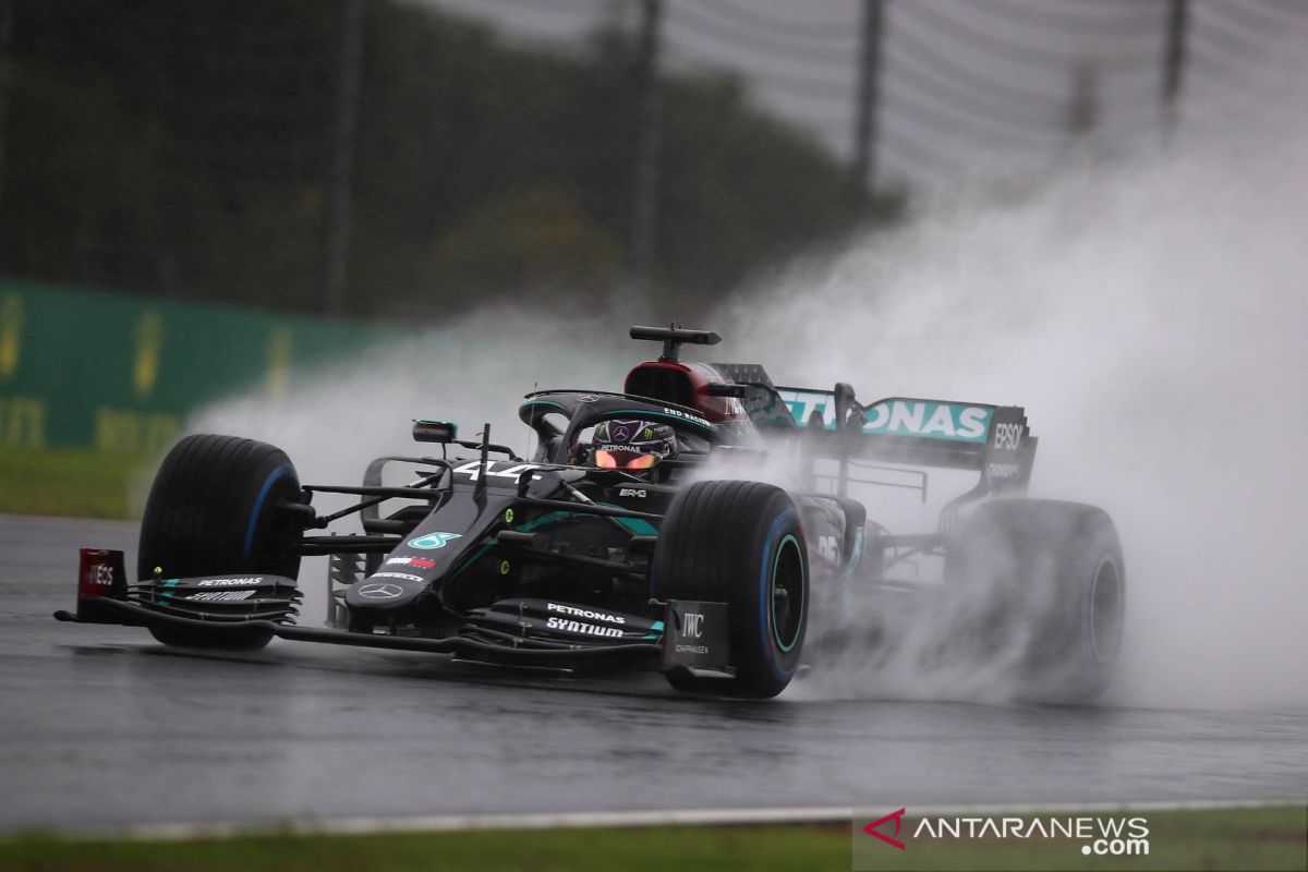 Hamilton raih gelar juara ketujuhnya di F1 di Turki