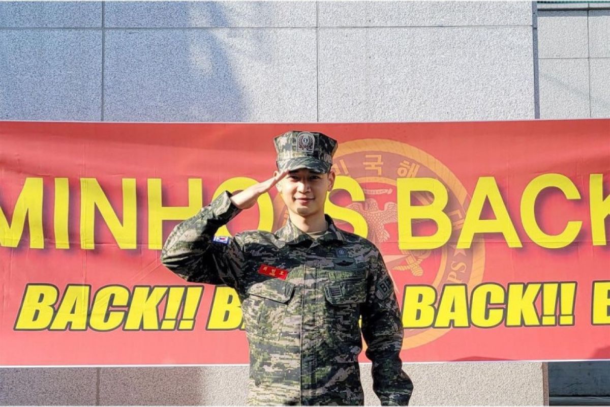 Minho SHINee dan Dong-woo INFINITE selesaikan wajib militer