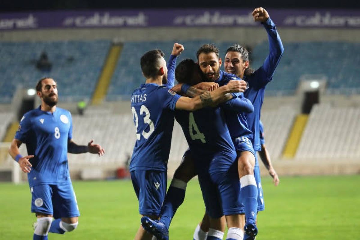 Siprus ukir kemenangan pertama Nations League usai kalahkan Luxemburg 2-1