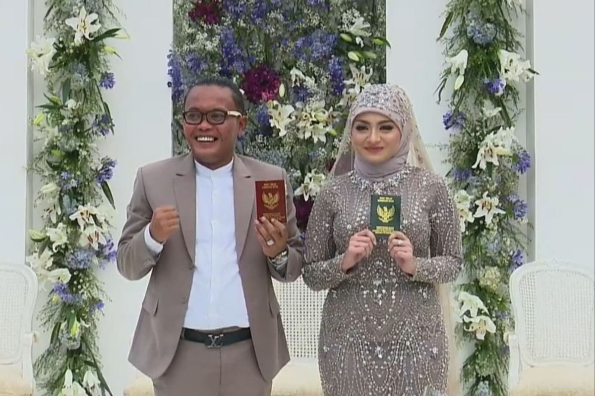 Doa Rizky Febian untuk pernikahan ayahnya,  Sule dan Nathalie