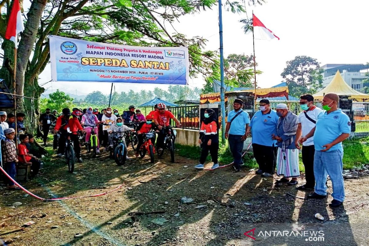 Mapan Madina bersama SMGP gelar sepeda santai