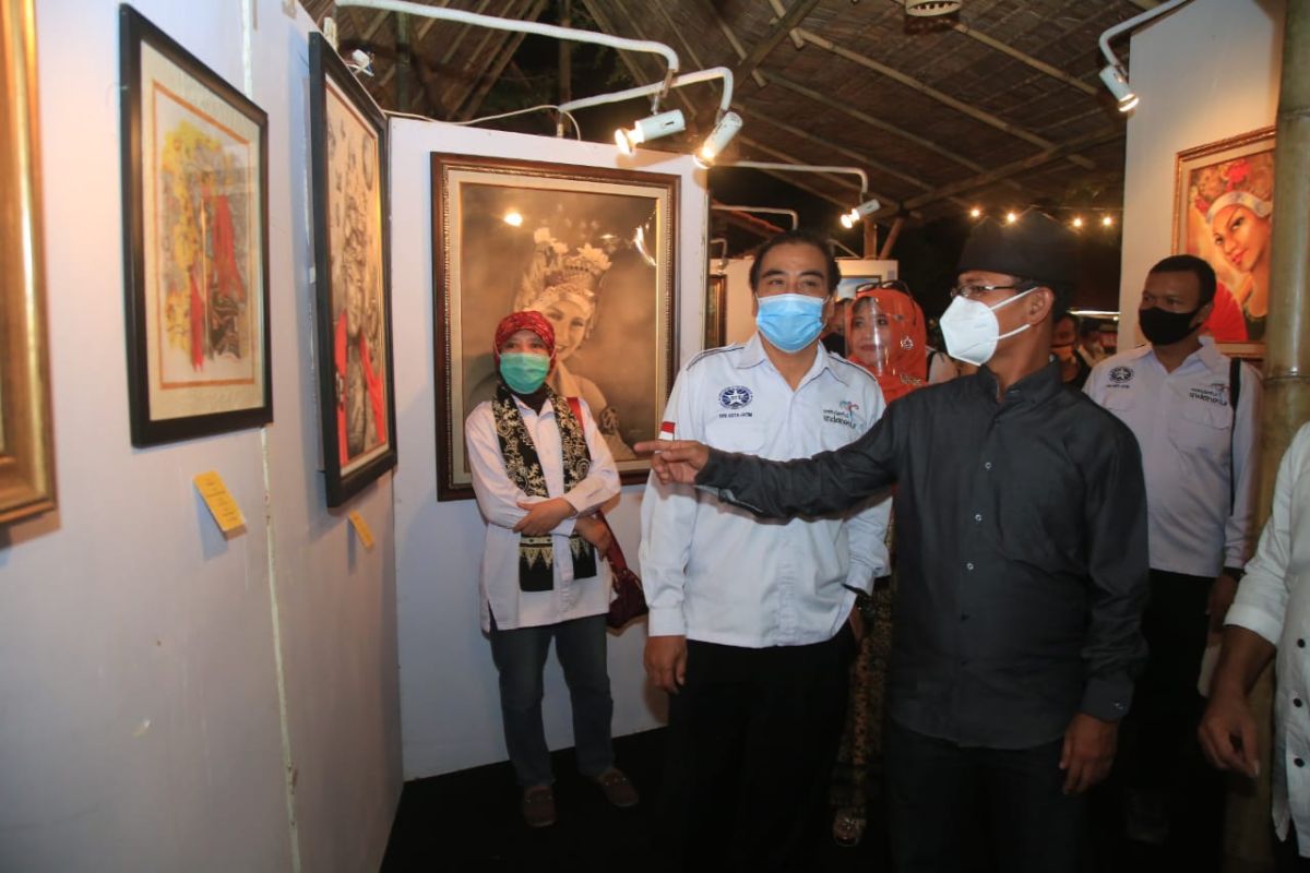 Terapkan protokol kesehatan, pameran seni digelar di Banyuwangi