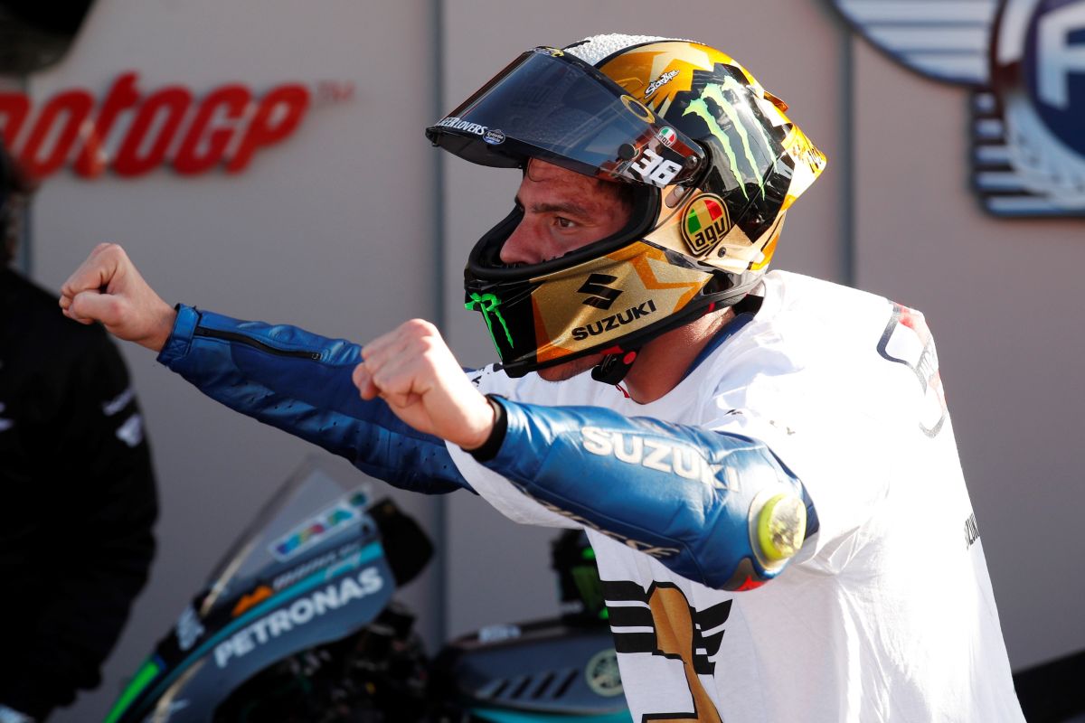 Joan Mir raih gelar juara dunia MotoGP 2020 di Valencia